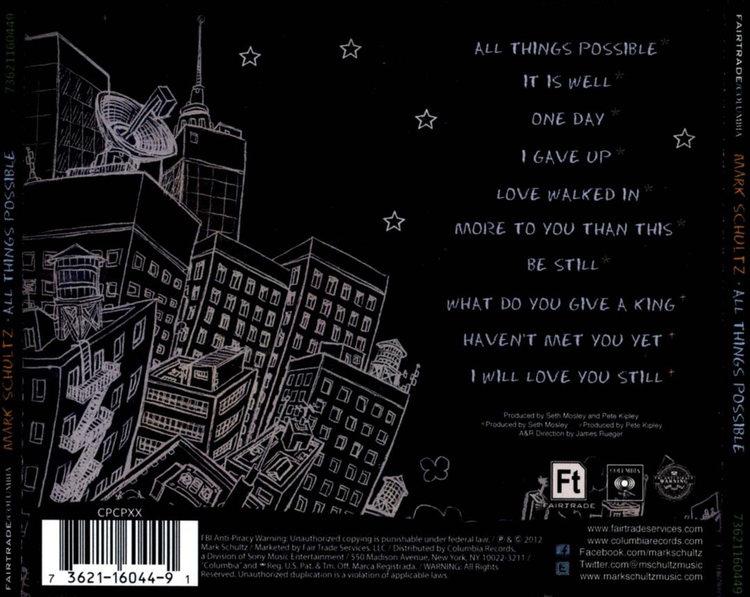 All Things Possible cover art