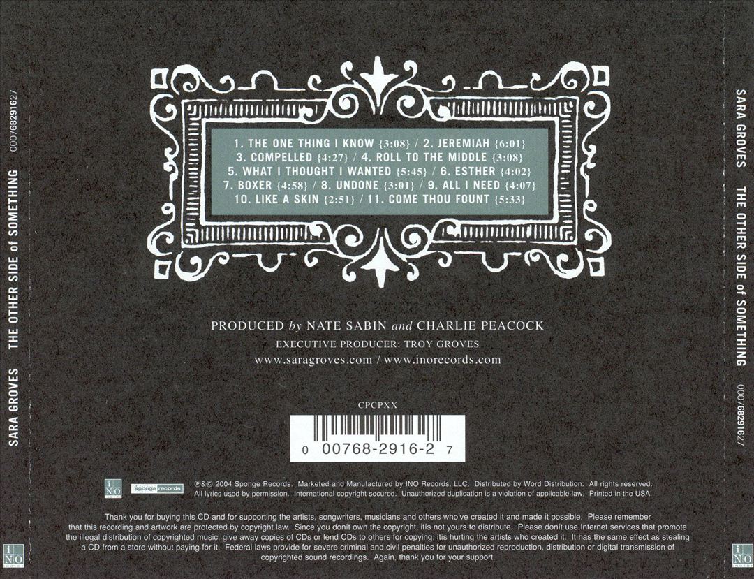 Other Side of Something cover art