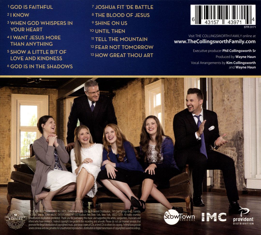 Best of the Collingsworth Family, Vol. 1 cover art