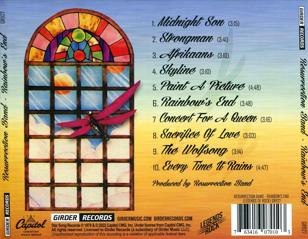 Rainbow's End cover art