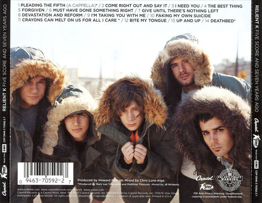 Five Score and Seven Years Ago cover art