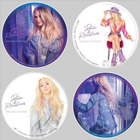 Denim & Rhinestones [Deluxe Edition] [Picture Disc 2 LP] cover art