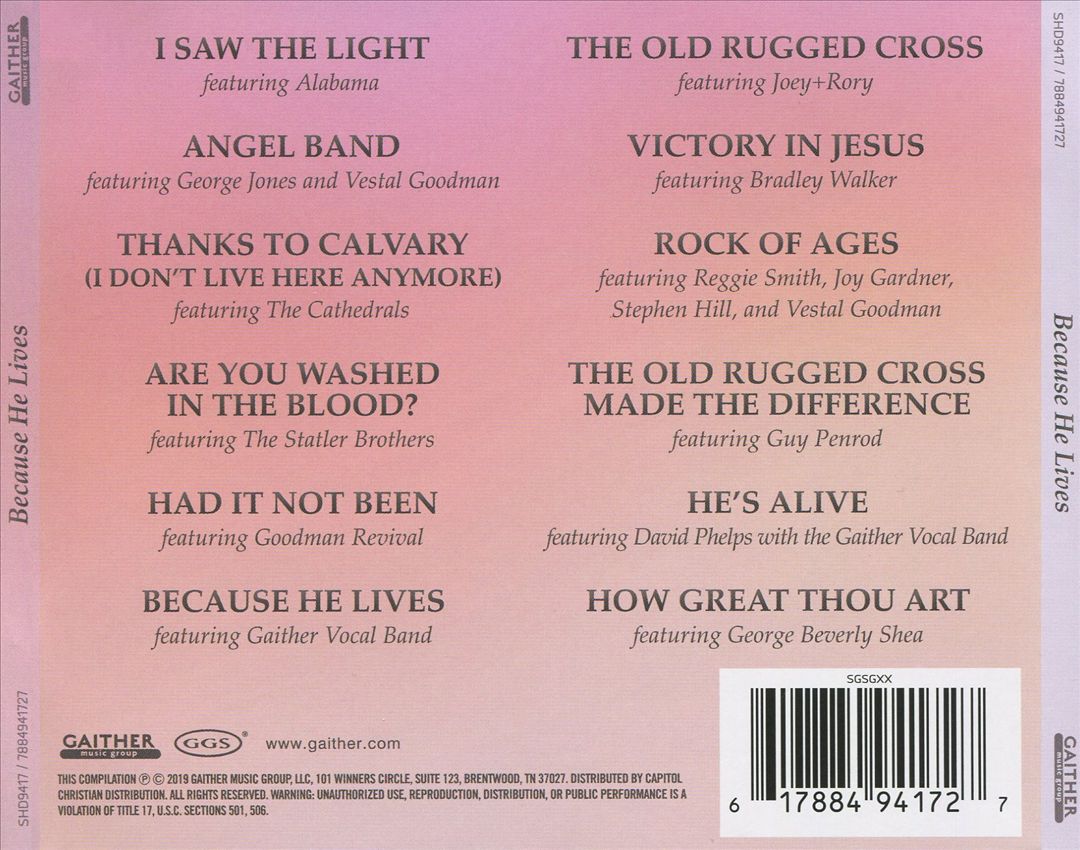 Because He Lives [Universal] cover art