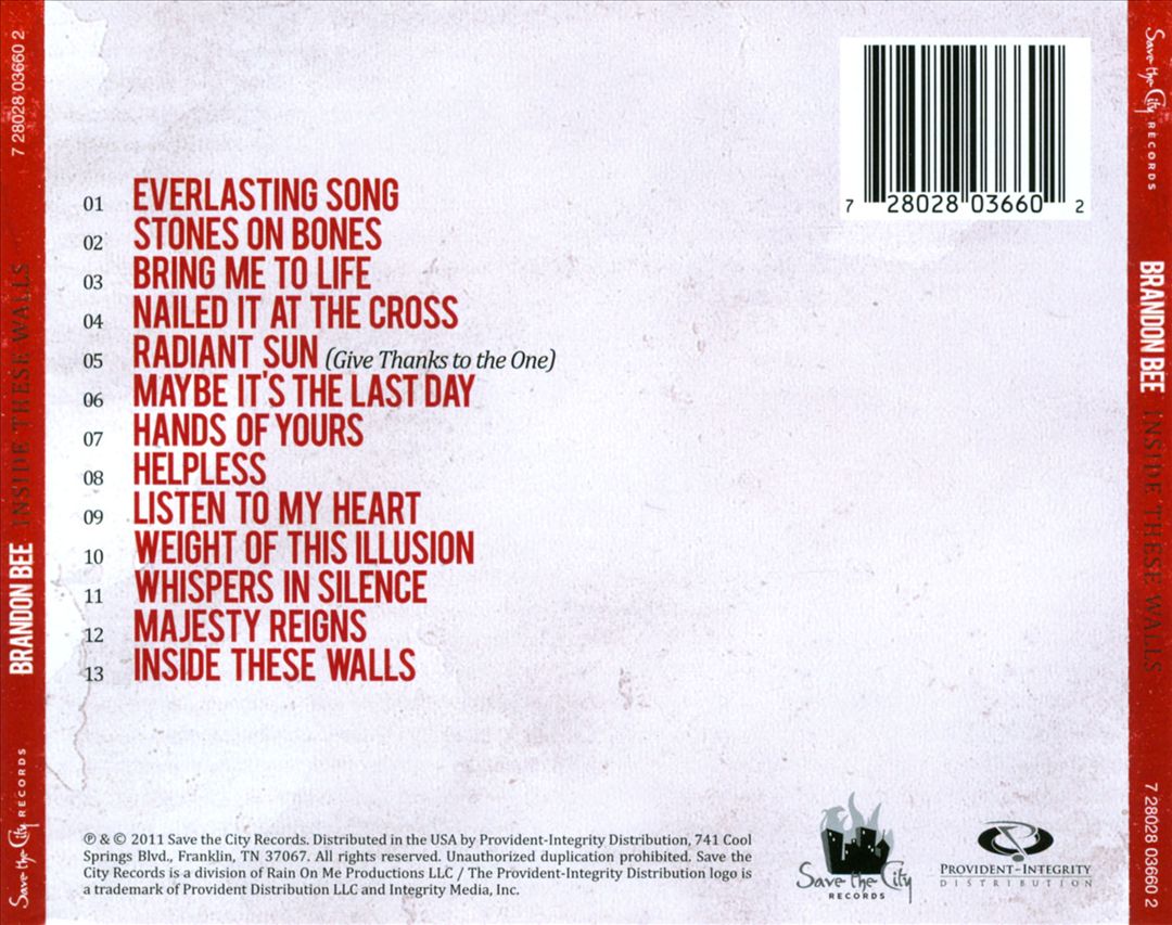 Inside These Walls cover art