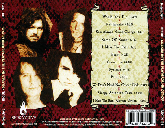 Snakes in the Playground: Demos cover art