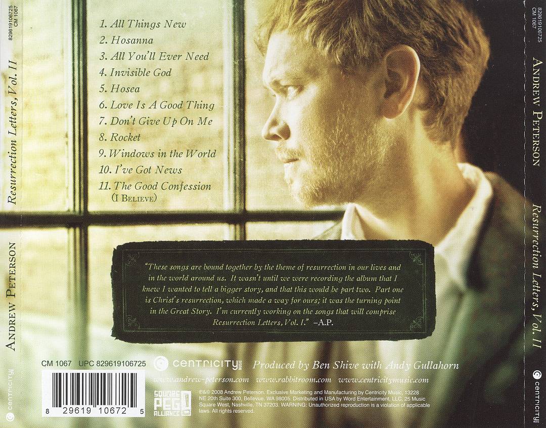 Resurrection Letters, Vol. 2 cover art