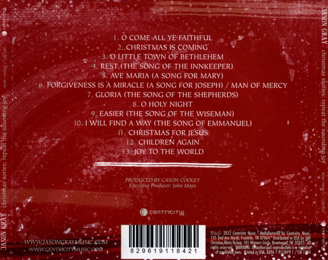 Christmas Stories: Repeat the Sounding Joy cover art