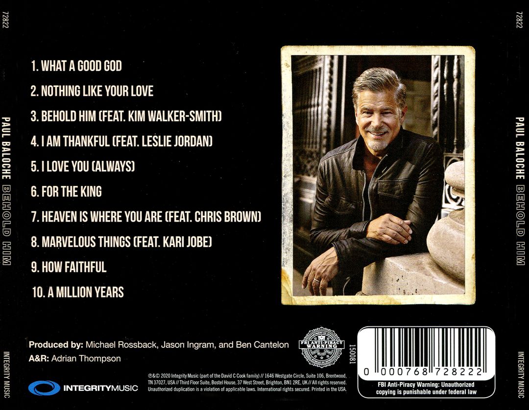 Behold Him cover art