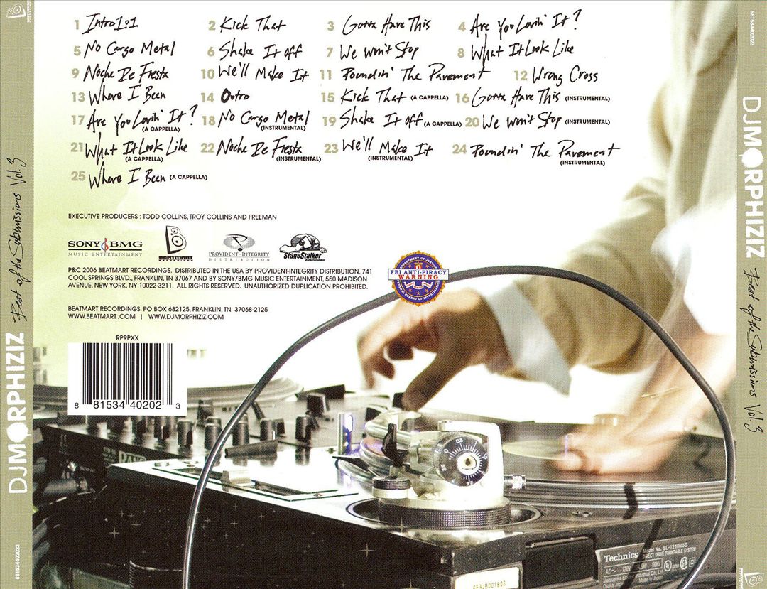 Best of the Submissions, Vol. 3: Instrumentals cover art