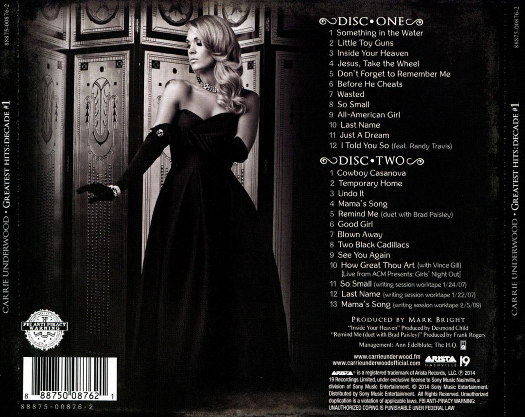 Greatest Hits: Decade #1 cover art