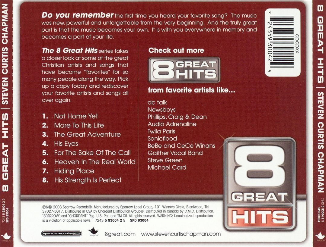 8 Great Hits cover art