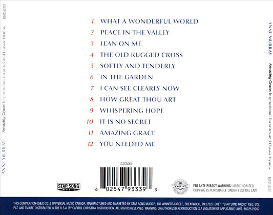 Amazing Grace: Inspirational Favorites and Classics cover art