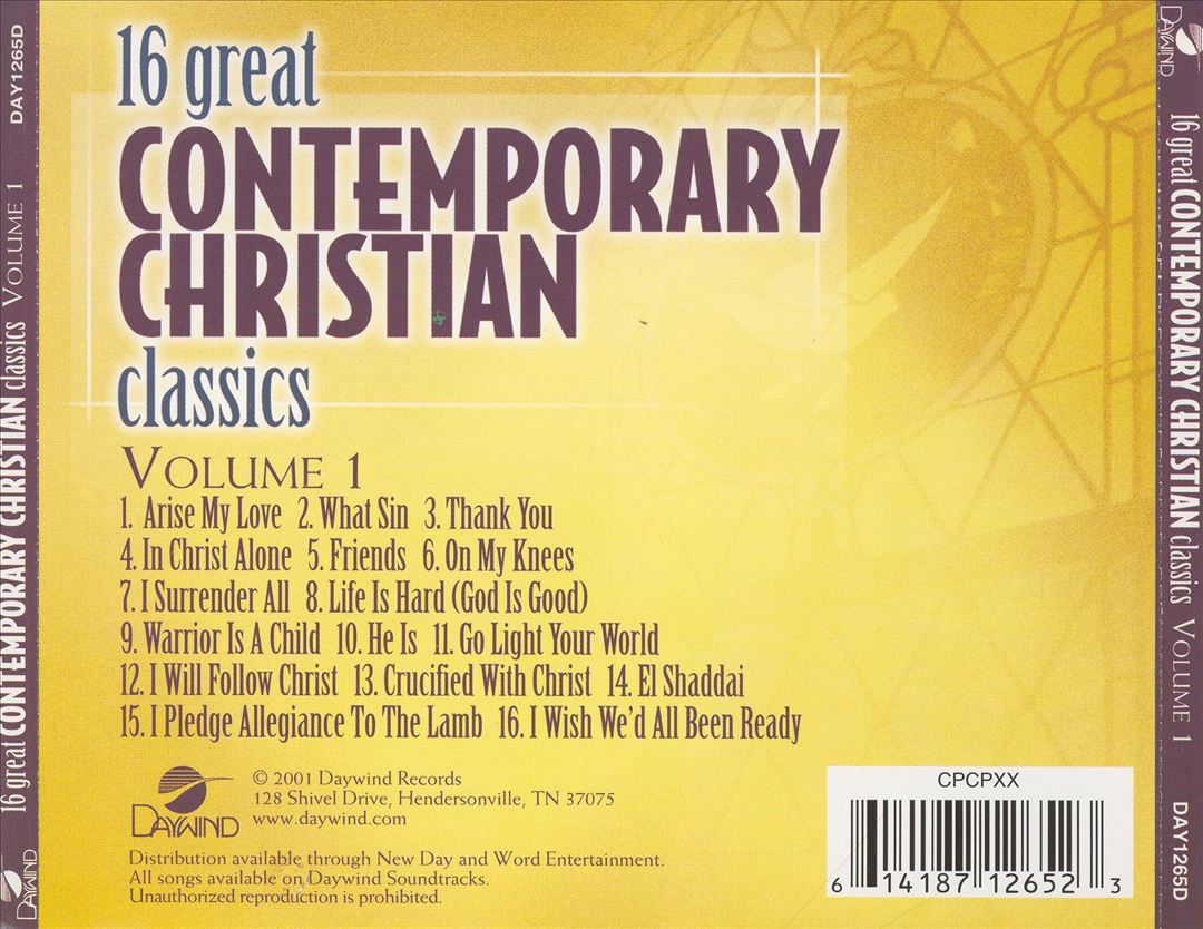 16 Great Contemporary Christian Classics cover art