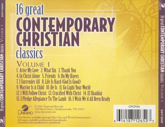 16 Great Contemporary Christian Classics cover art
