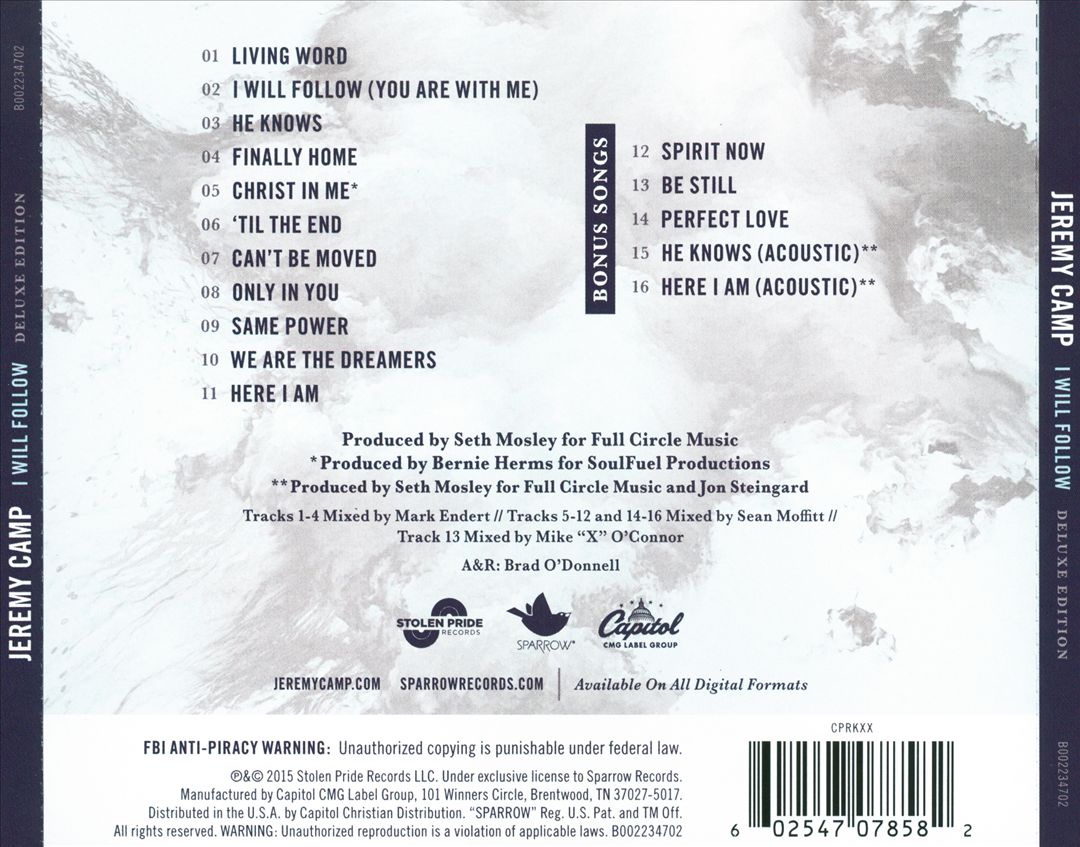 I Will Follow [Bonus Tracks] cover art