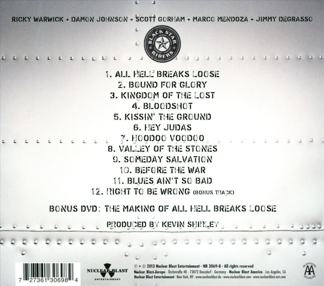 All Hell Breaks Loose [CD/DVD Deluxe] cover art