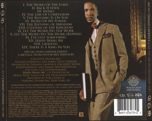 Law of Confession, Pt. I cover art