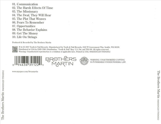 Brothers Martin cover art