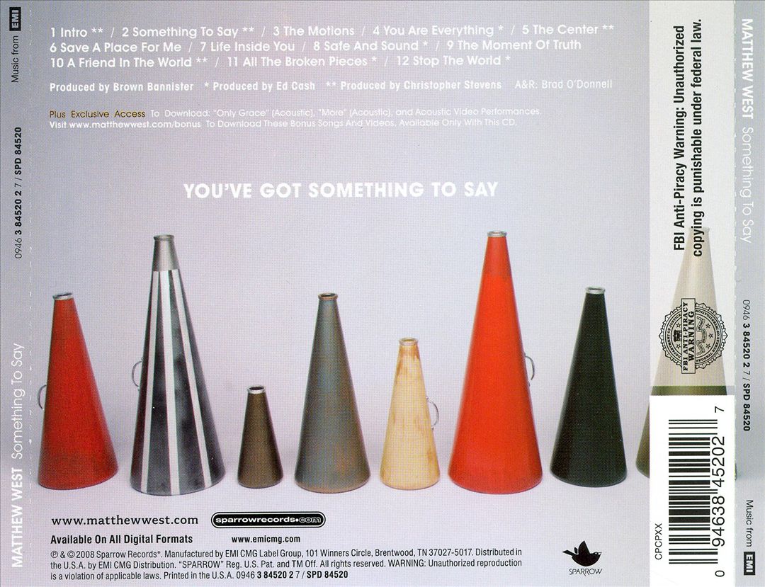 Something to Say cover art