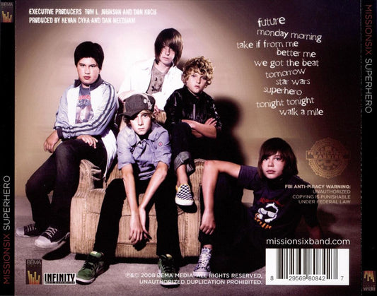 Superhero cover art