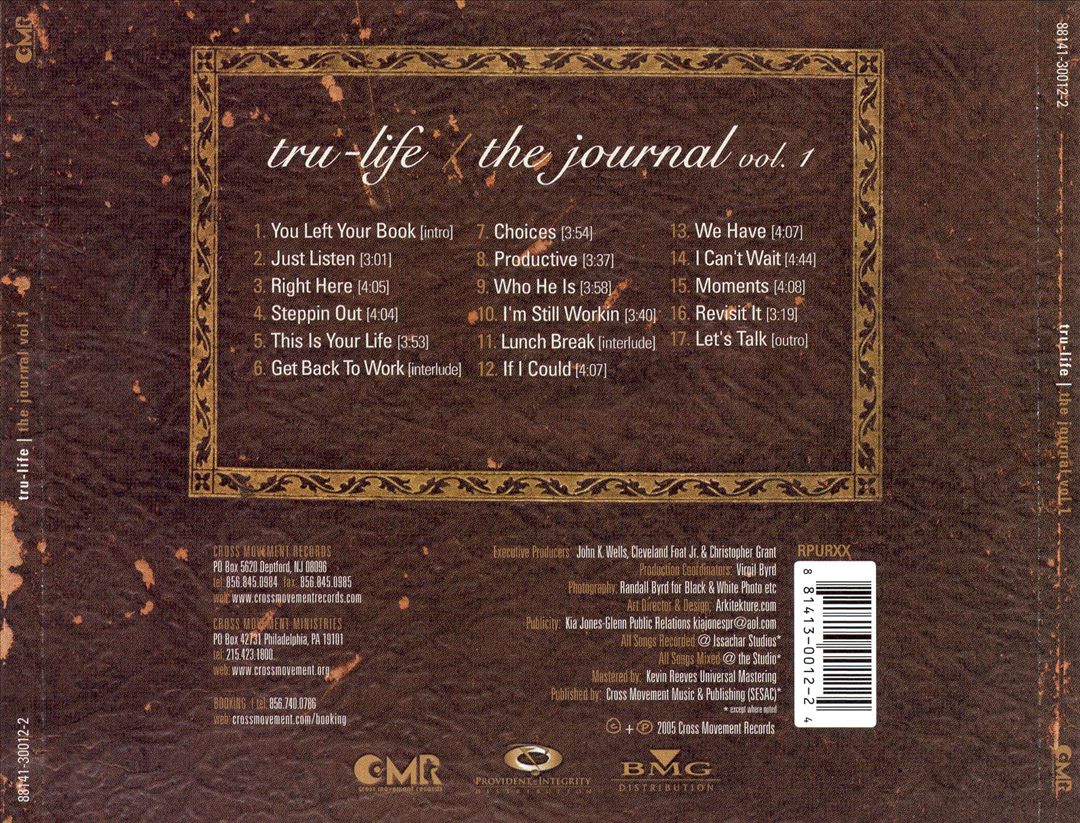 Journal, Vol. 1 cover art
