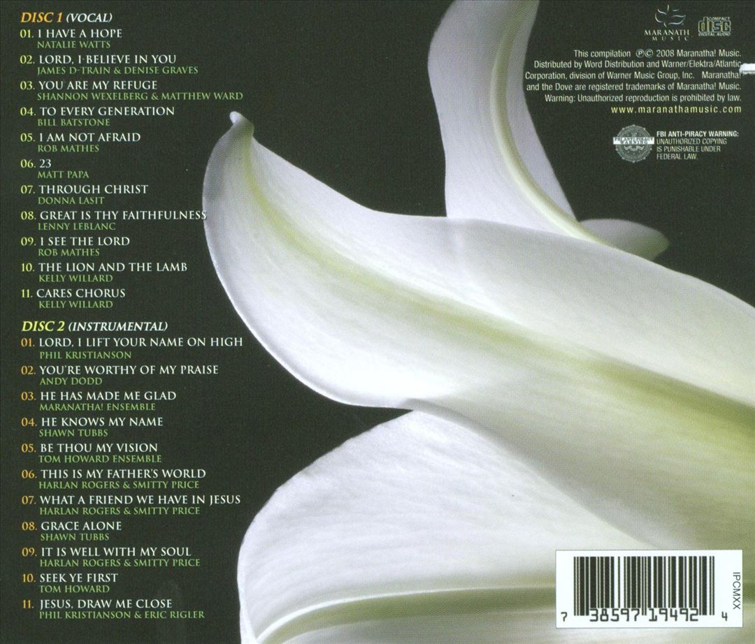 It's a Wonderful Hope: 22 Inspirational Vocal and Instrumental Classics cover art