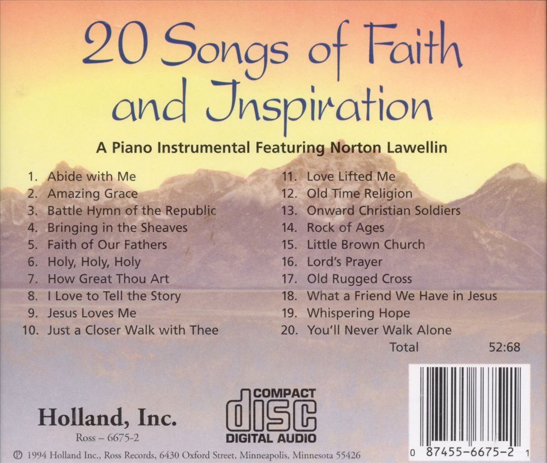 20 Songs of Faith and Inspiration cover art