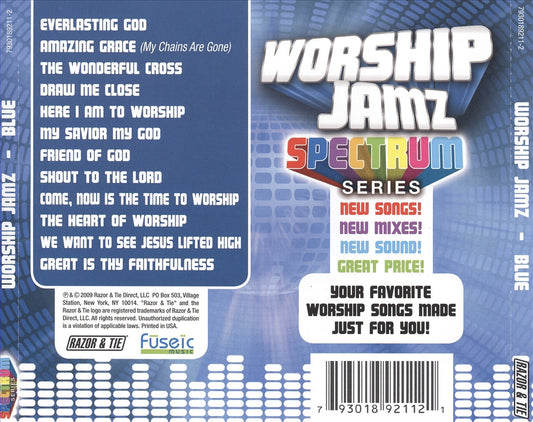 Worship Jamz Blue cover art