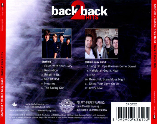 Back 2 Back Hits cover art