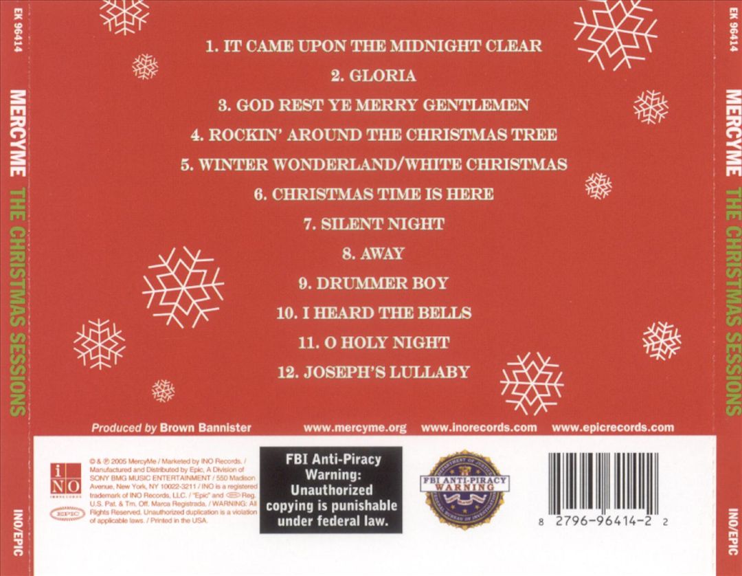 Christmas Sessions cover art