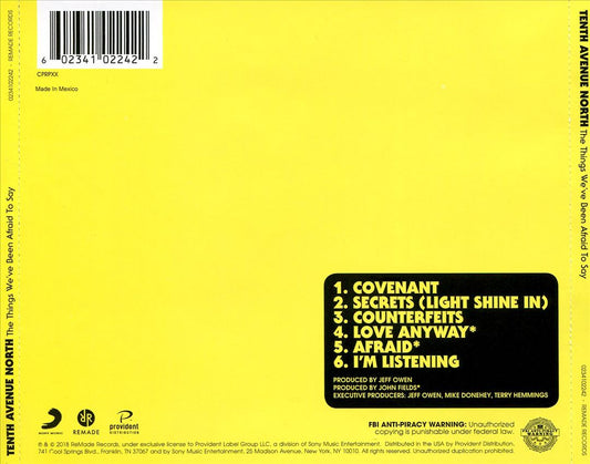Things We've Been Afraid to Say cover art