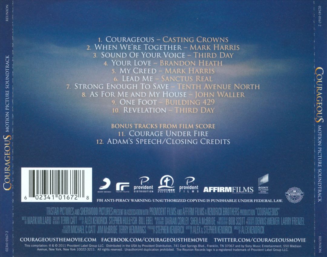 Courageous cover art