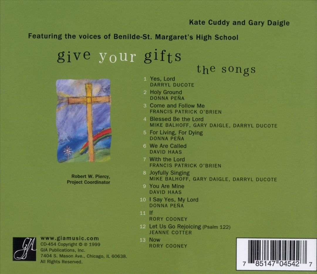 Give Your Gifts: The Songs cover art