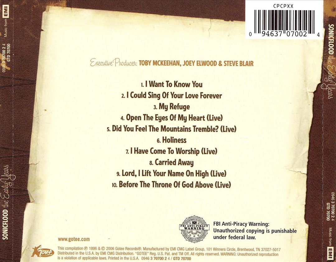 Early Years cover art
