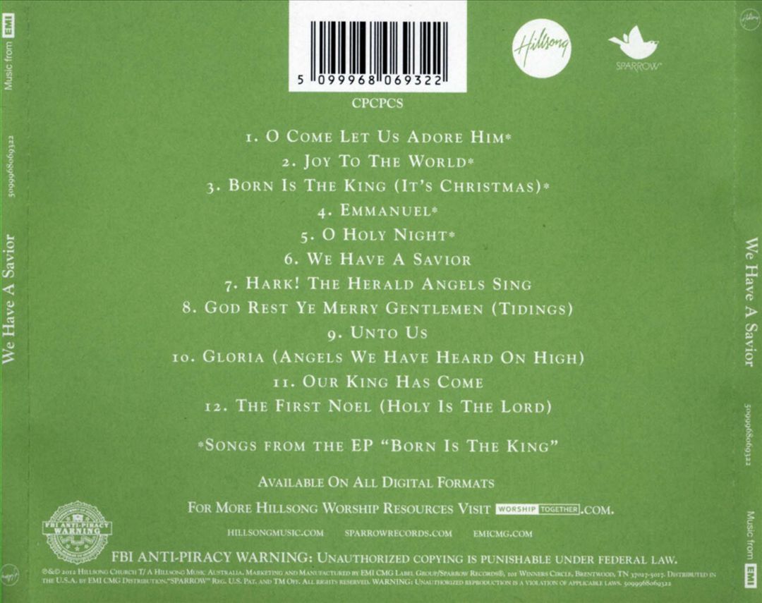 We Have a Savior cover art