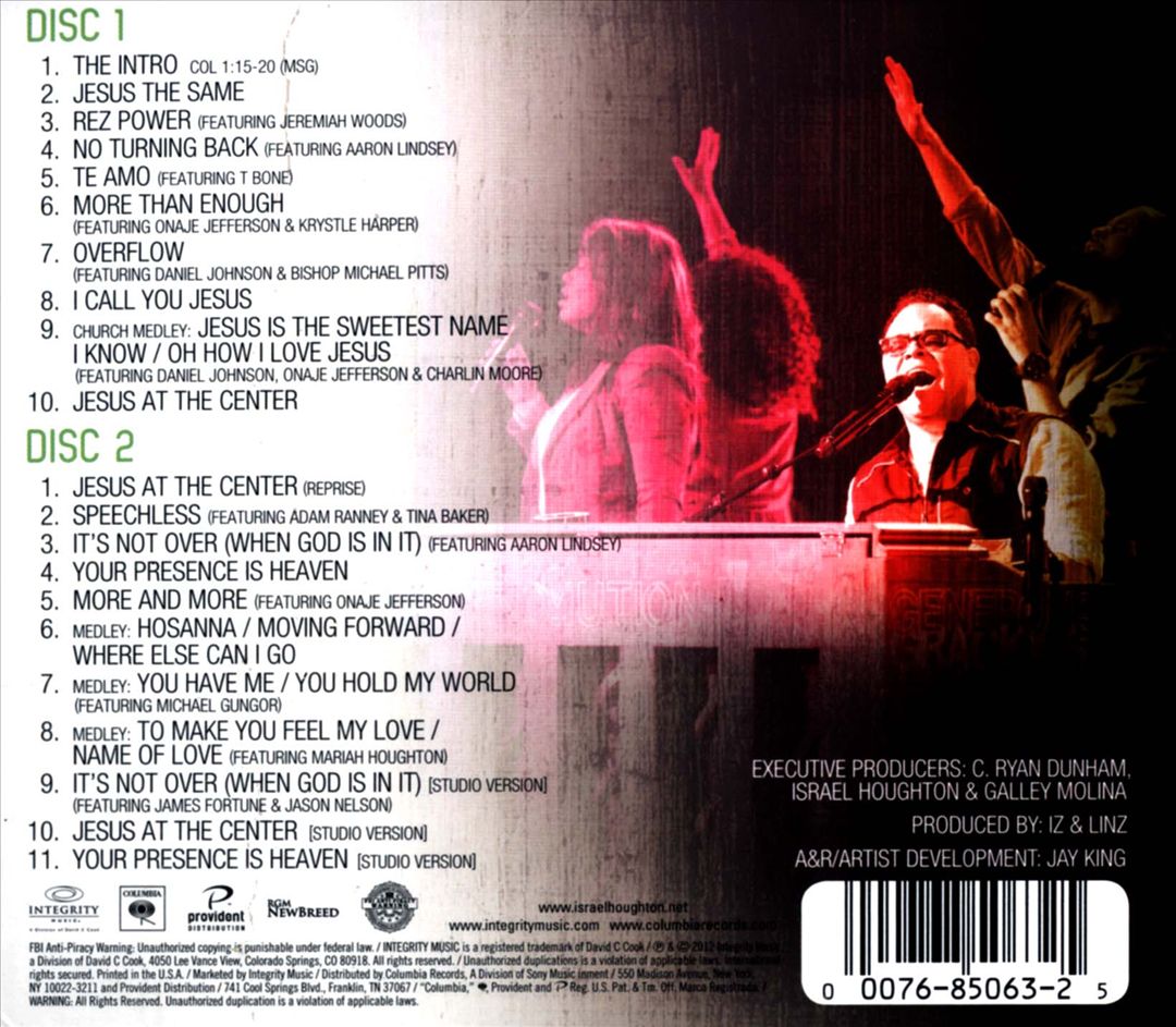 Jesus at the Center: Live cover art