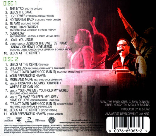 Jesus at the Center: Live cover art