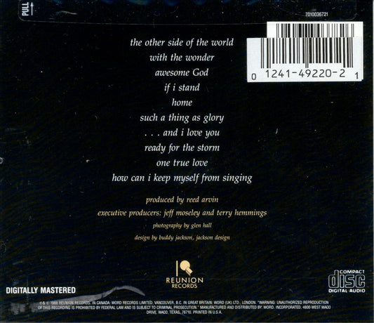 Winds of Heaven, Stuff of Earth cover art