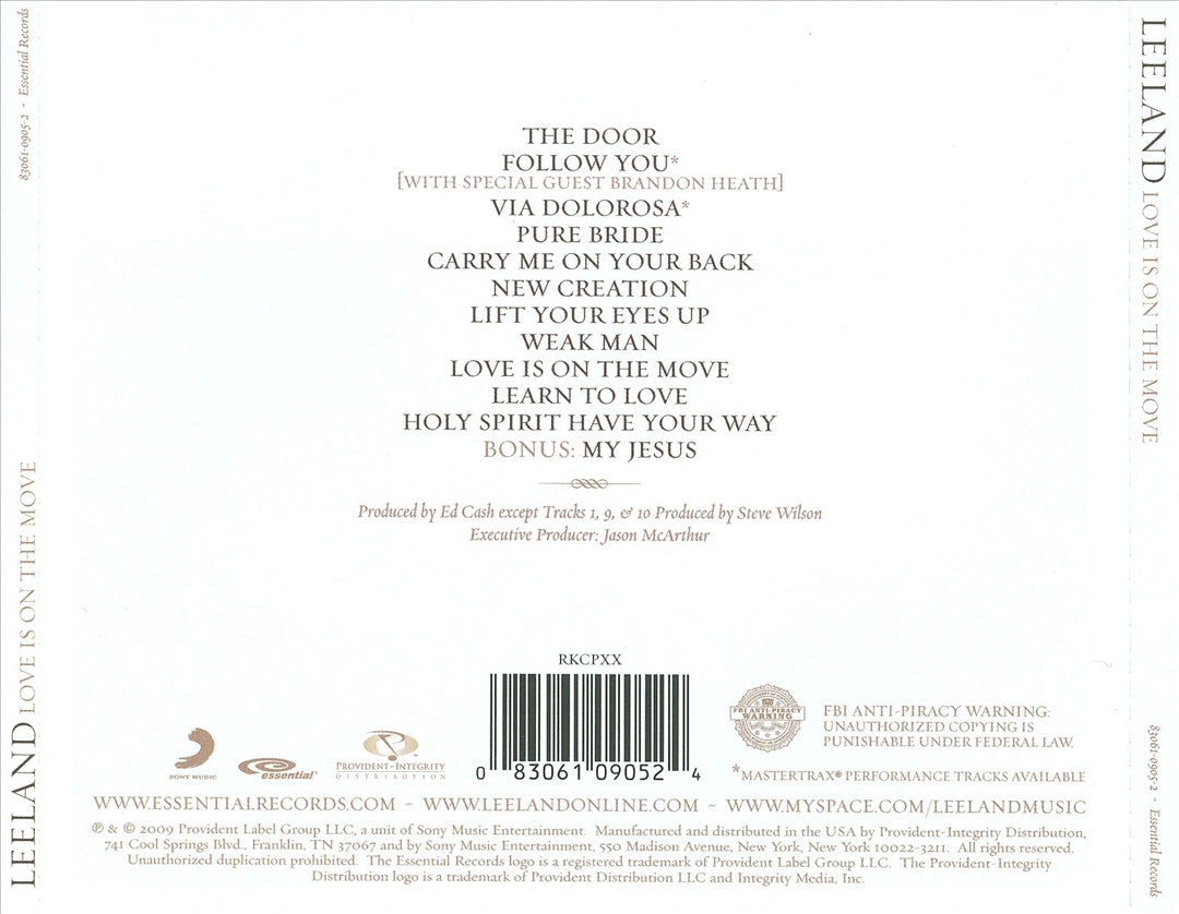 Love is on the Move cover art