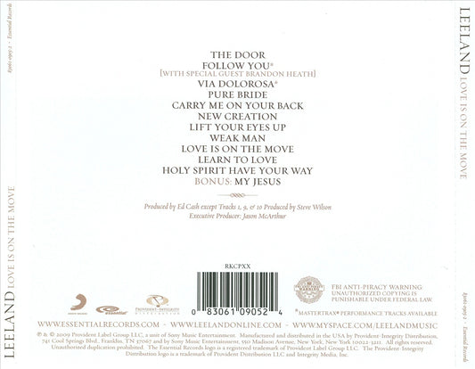 Love is on the Move cover art