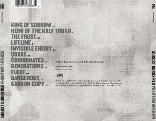 Phantom Anthem cover art