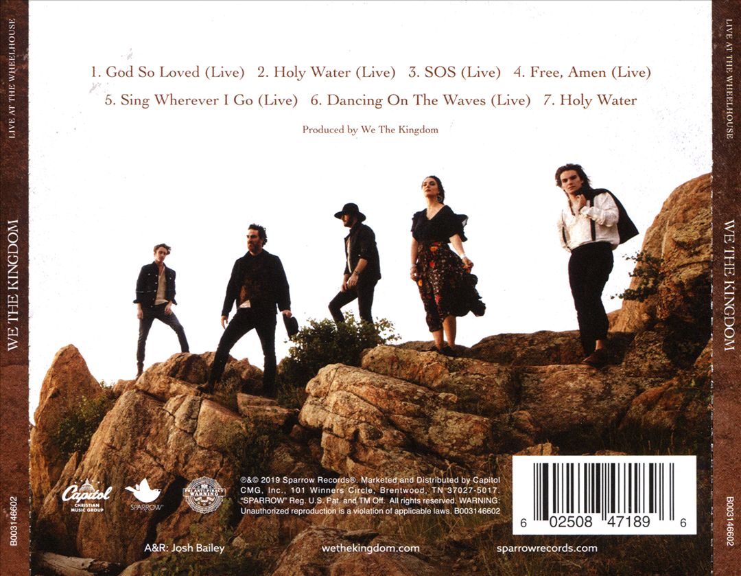 Live at the Wheelhouse cover art