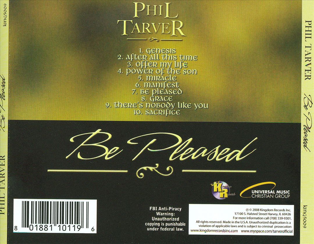 Be Pleased cover art