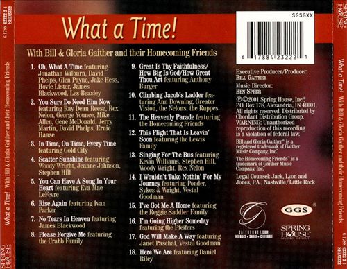 What a Time! cover art
