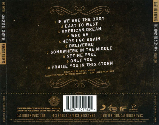 Acoustic Sessions, Vol. 1 cover art