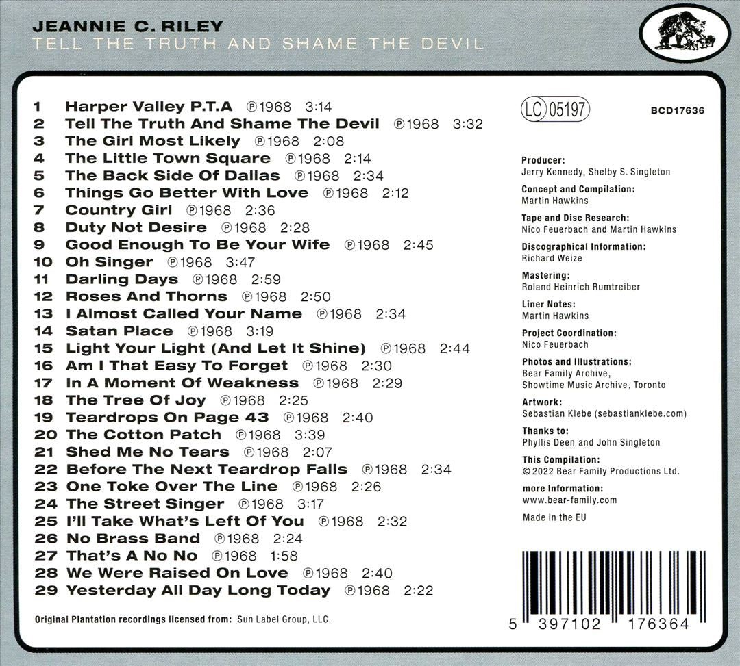 On the Honky Tonk Highway with Jeannie C. Riley cover art