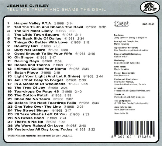 On the Honky Tonk Highway with Jeannie C. Riley cover art