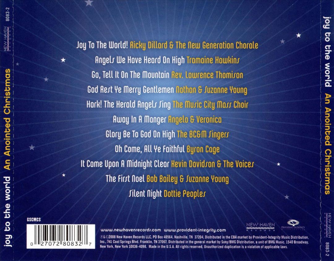 Joy to the World [Provident] cover art