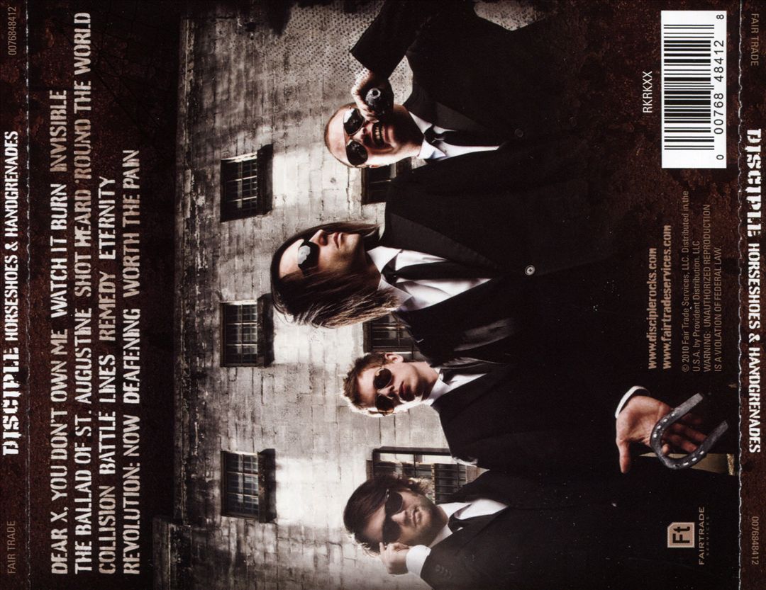 Horseshoes & Handgrenades cover art