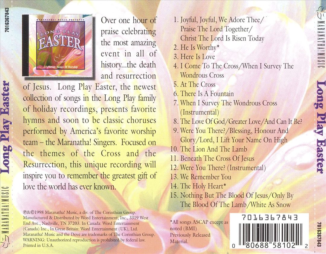 Songs Of The Cross cover art
